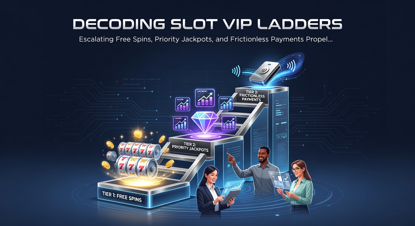 Close-up of slot machine reels exploding with free spins, jackpot trophies, and payment icons on a VIP pathway