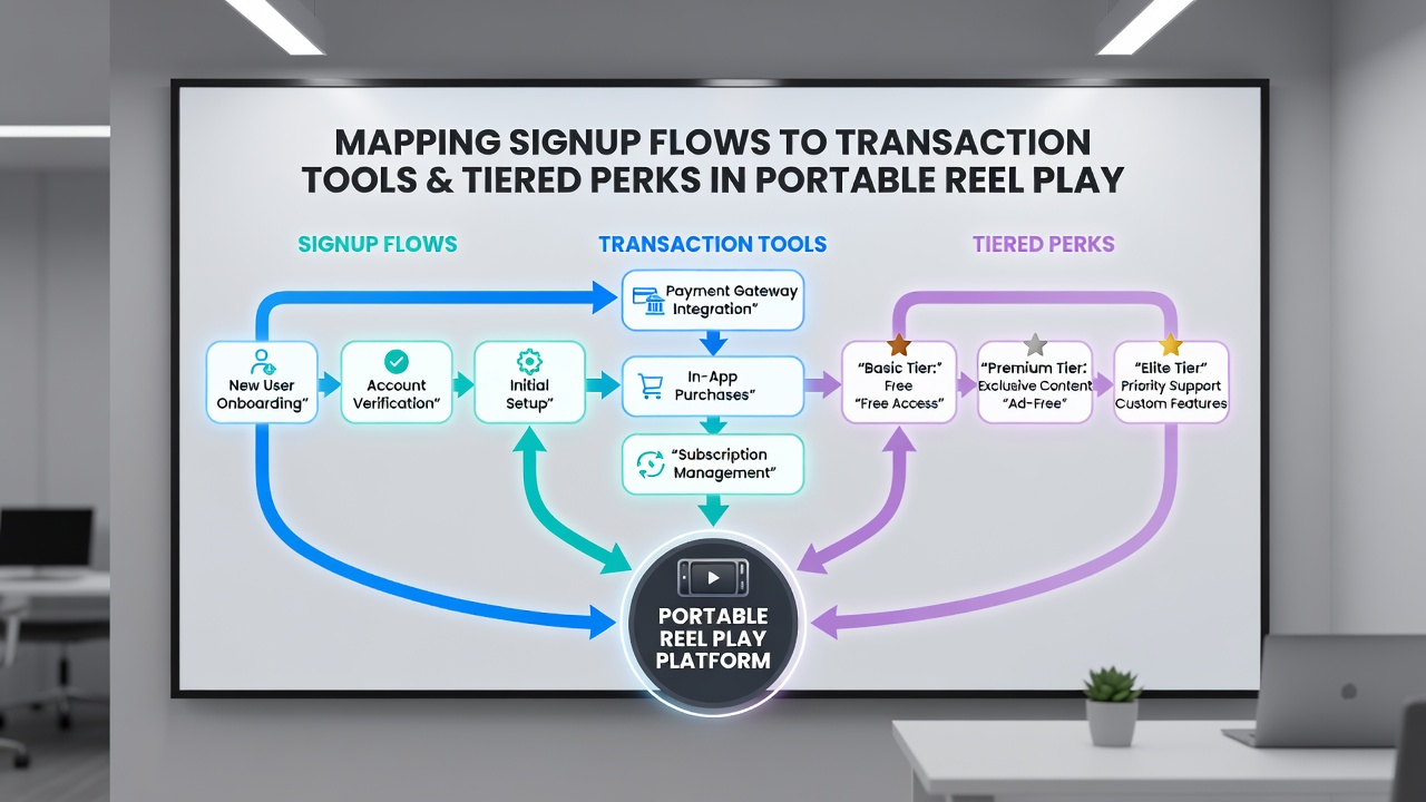 Illustration of tiered reward structures connected to player transaction patterns in portable reel gaming