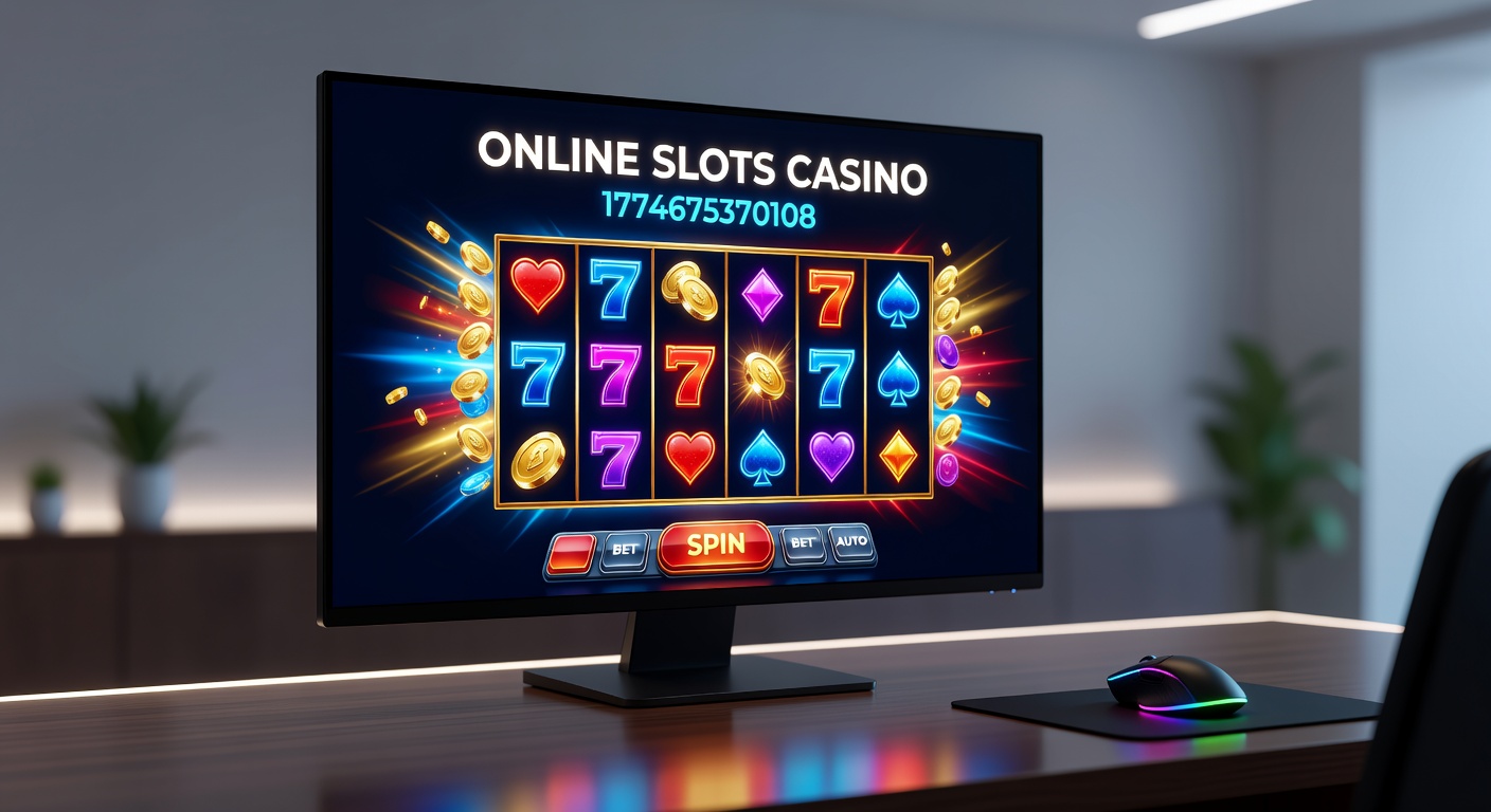 Vibrant online slots interface showing spinning reels, bonus features, and jackpot counters on a mobile device