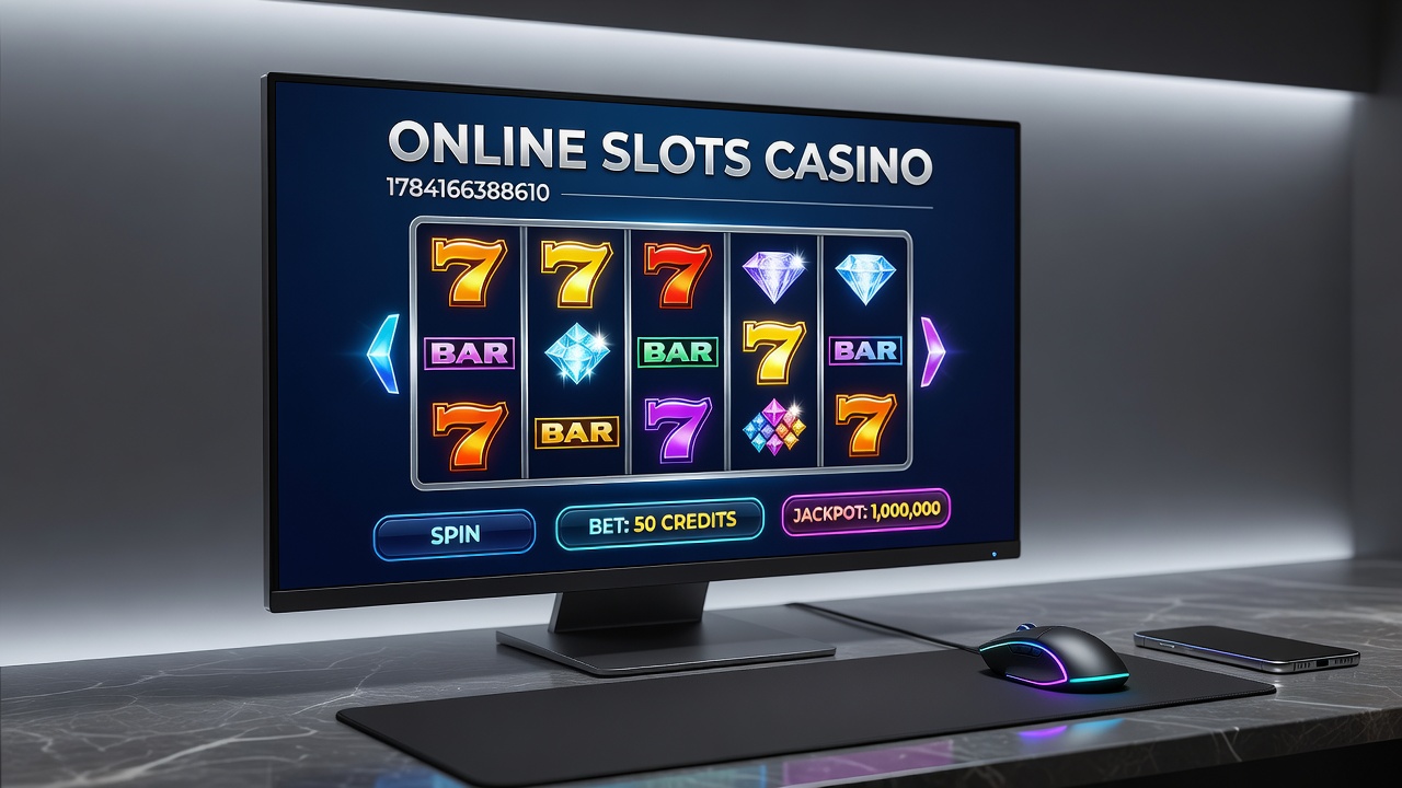 Close-up view of mobile slot gameplay with touch controls and jackpot meter