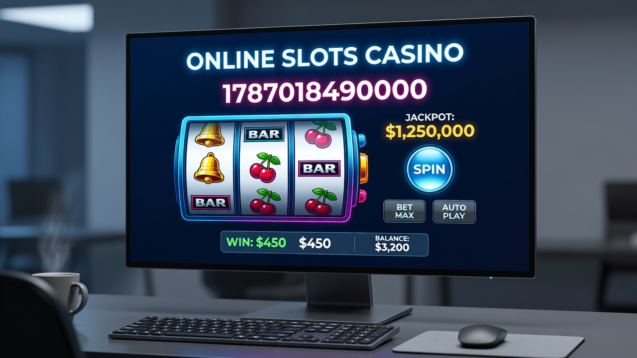 Players engaging with online slots on tablets and smartphones in a modern setting