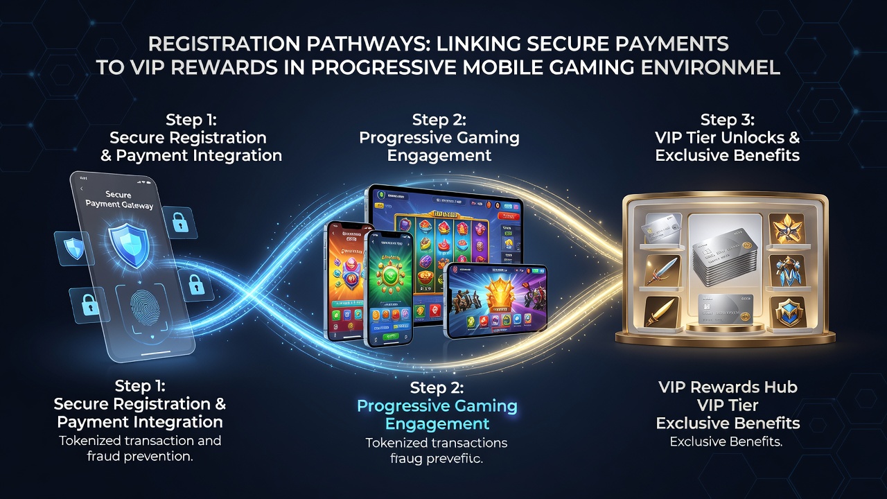 Dashboard view of VIP reward tiers connected to verified payment history in a mobile gaming application